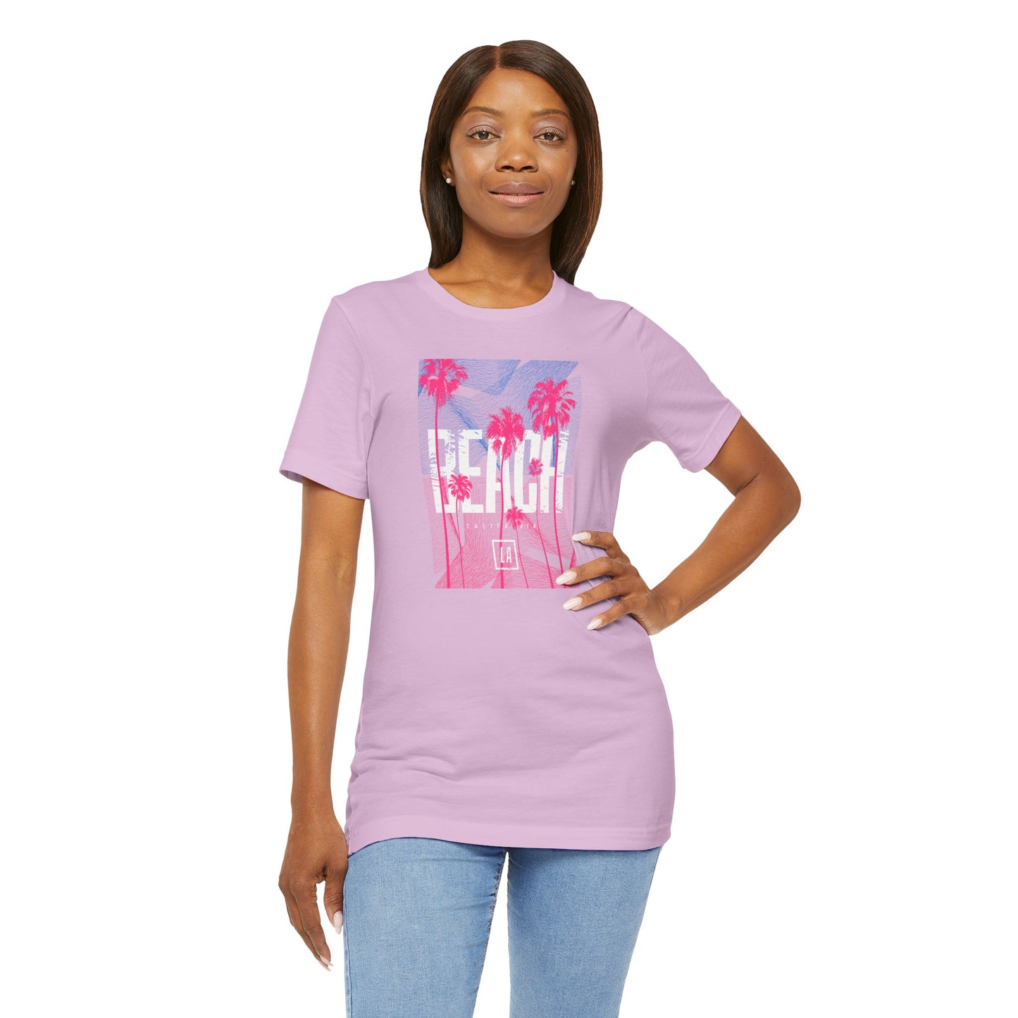 Beach California Unisex Jersey Short Sleeve Tee