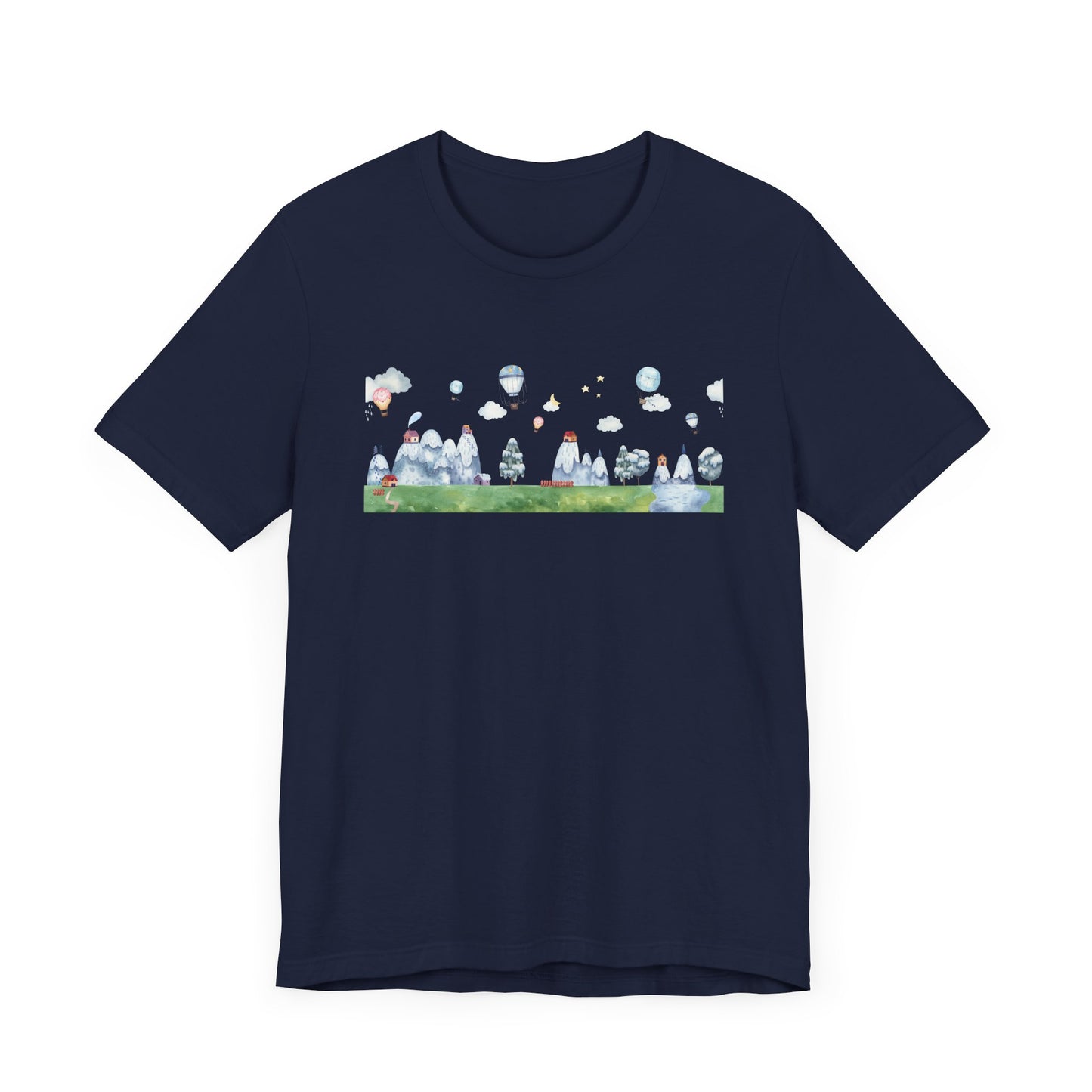 Unisex Jersey Short Sleeve Tee Starry Night Adventure