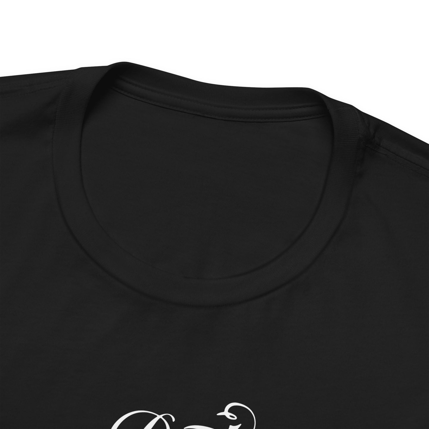 Don't Cry Because It's Over Smile Because It Happened Unisex Jersey Short Sleeve Tee