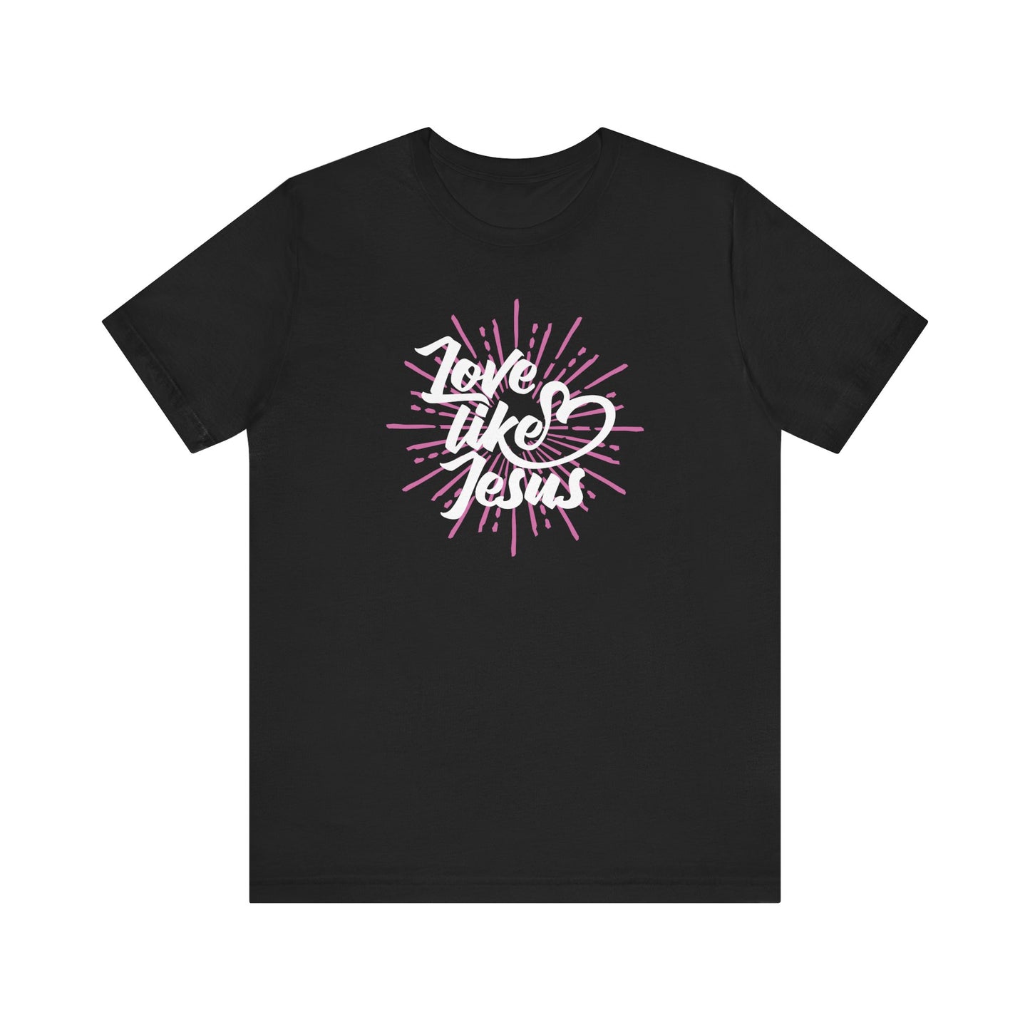 Love Like Jesus Unisex Jersey Short Sleeve Tee