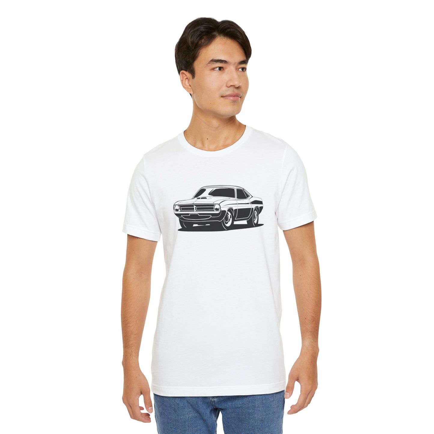Plymouth Barracuda Third Generation Men's Jersey Short Sleeve Tee