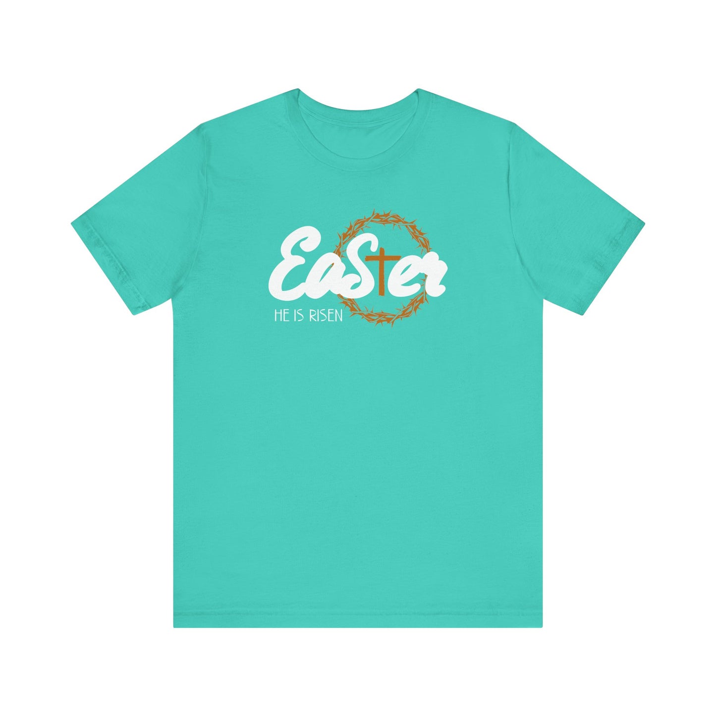 Easter He Is Risen Unisex Jersey Short Sleeve Tee