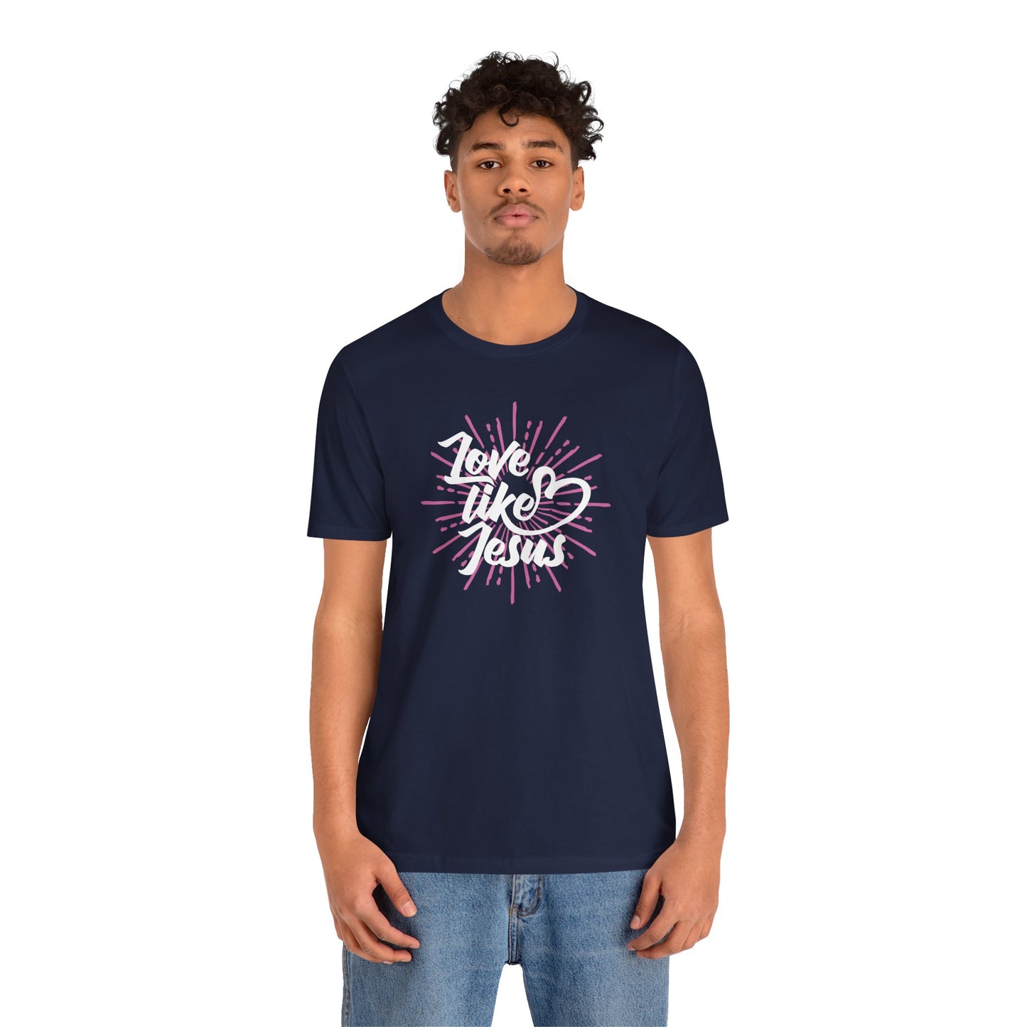 Love Like Jesus Unisex Jersey Short Sleeve Tee