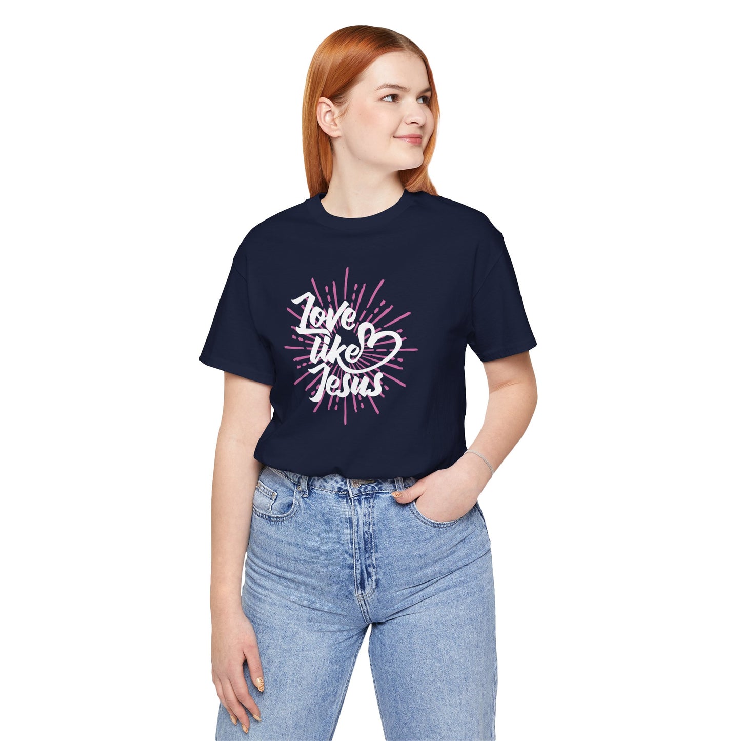 Love Like Jesus Unisex Jersey Short Sleeve Tee