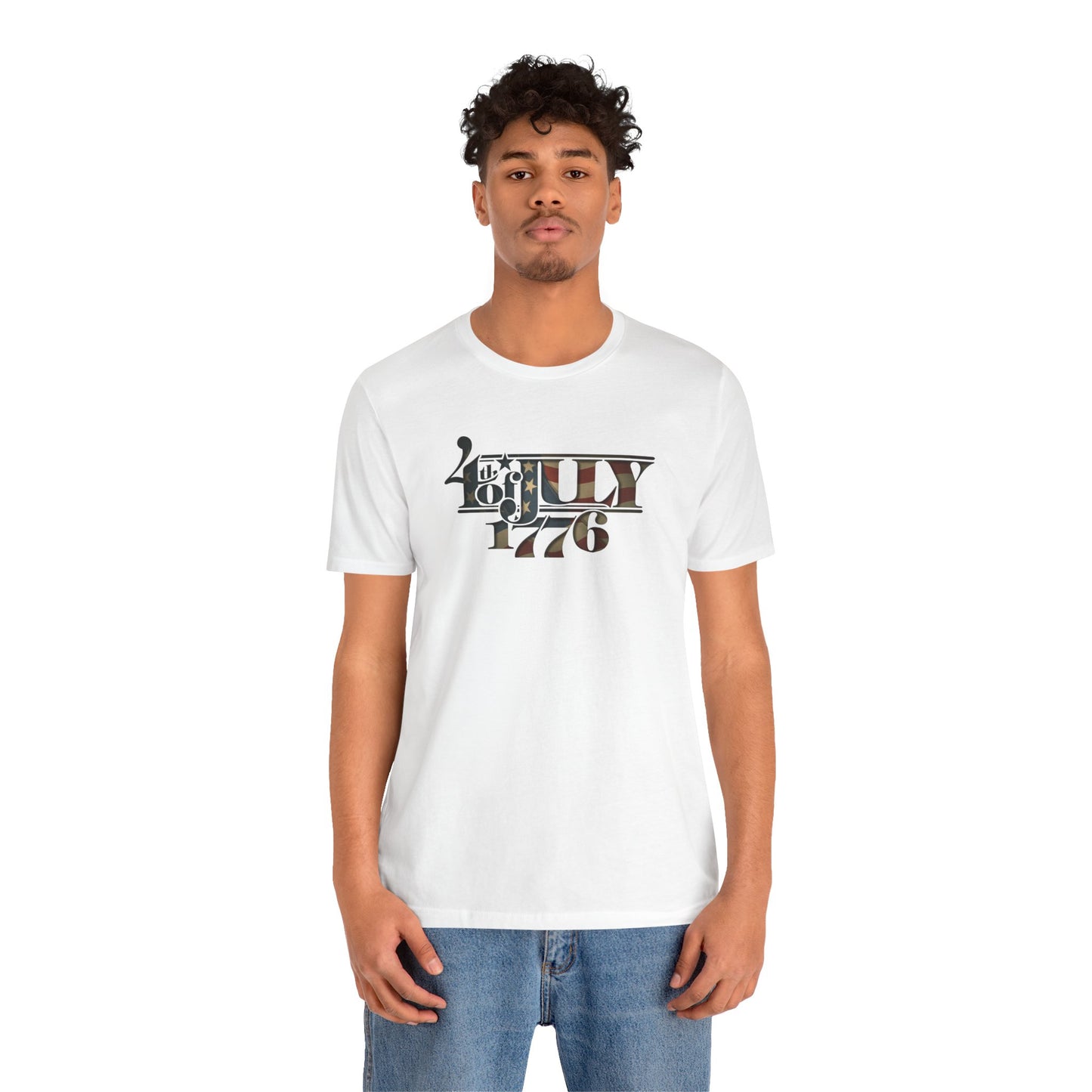 4th of July 1776 Unisex Jersey Short Sleeve Tee