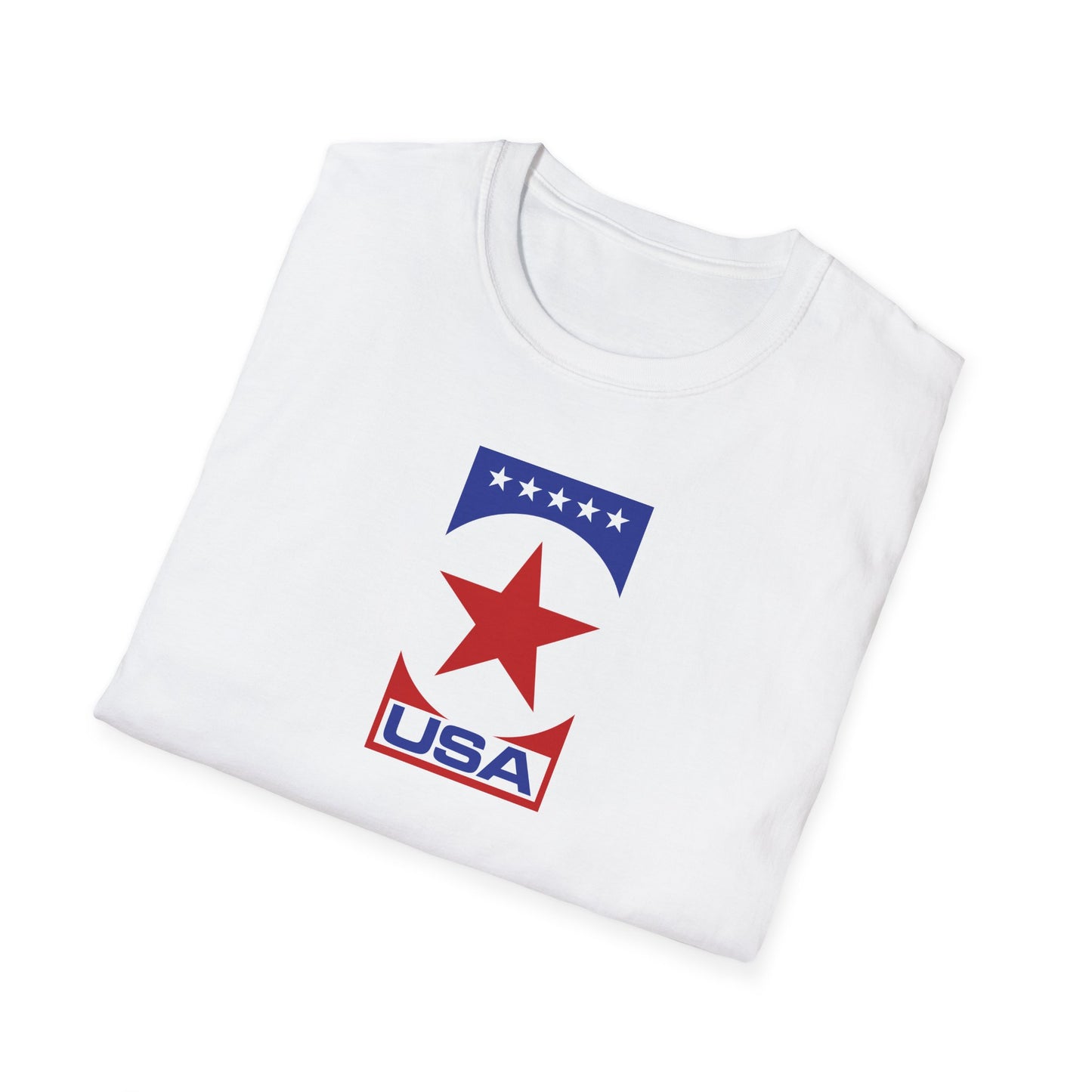 Patriotic Shield Unisex Softstyle T-Shirt