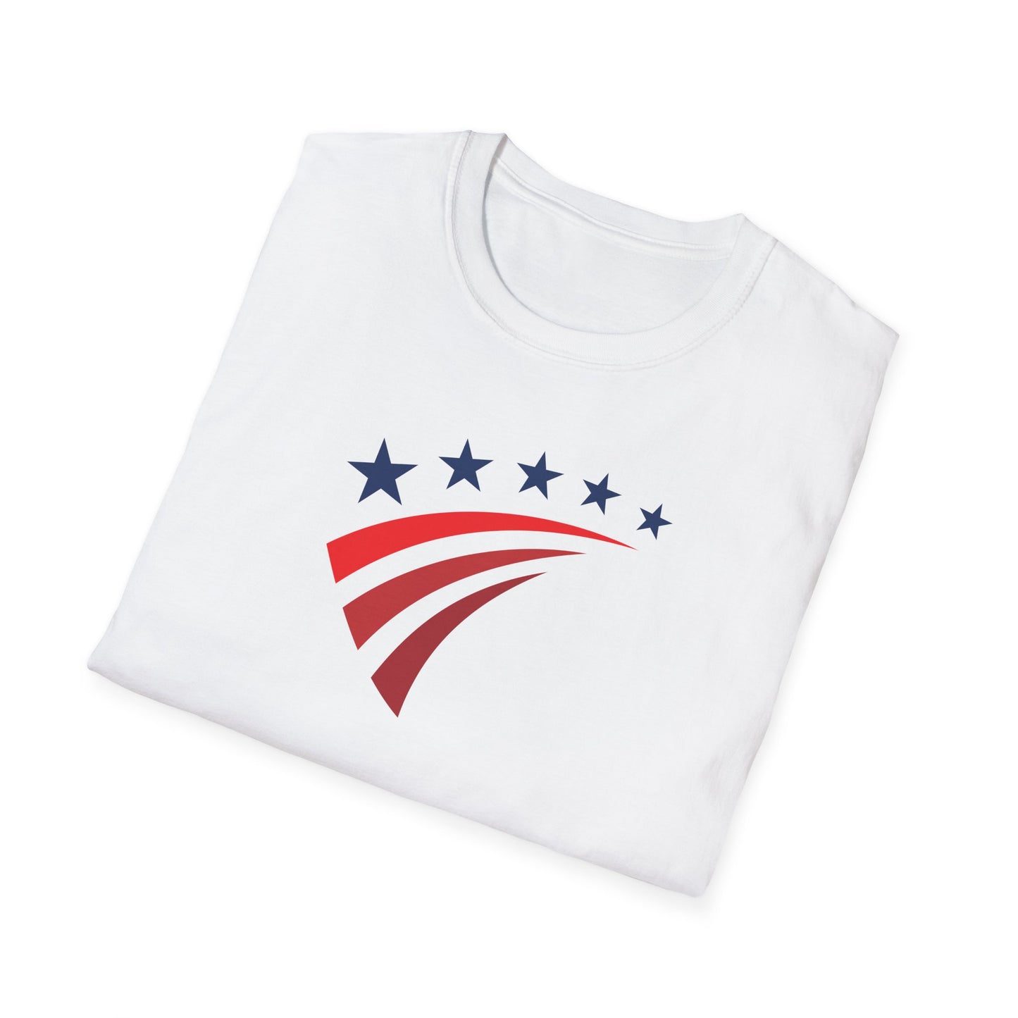 Patriotic Shield Unisex Softstyle T-Shirt