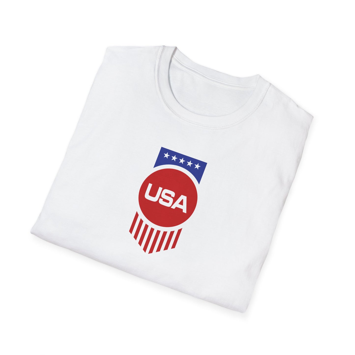 Patriotic Shield Unisex Softstyle T-Shirt