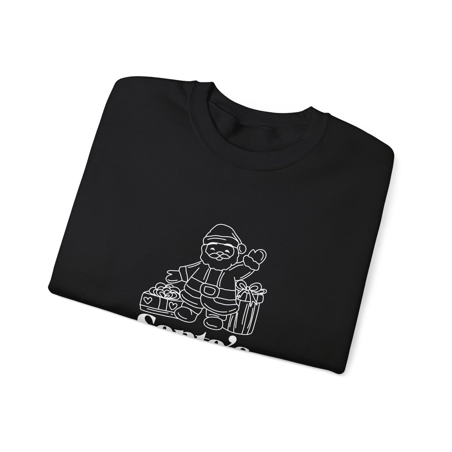 Unisex Heavy Blend Crewneck Sweatshirt Santa's Favorite Since Forever π
β¨