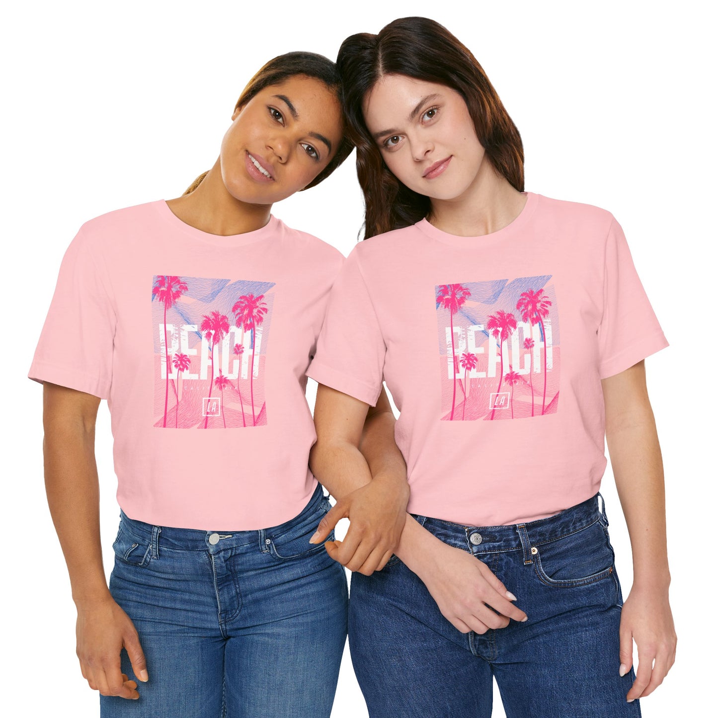 Beach California Unisex Jersey Short Sleeve Tee