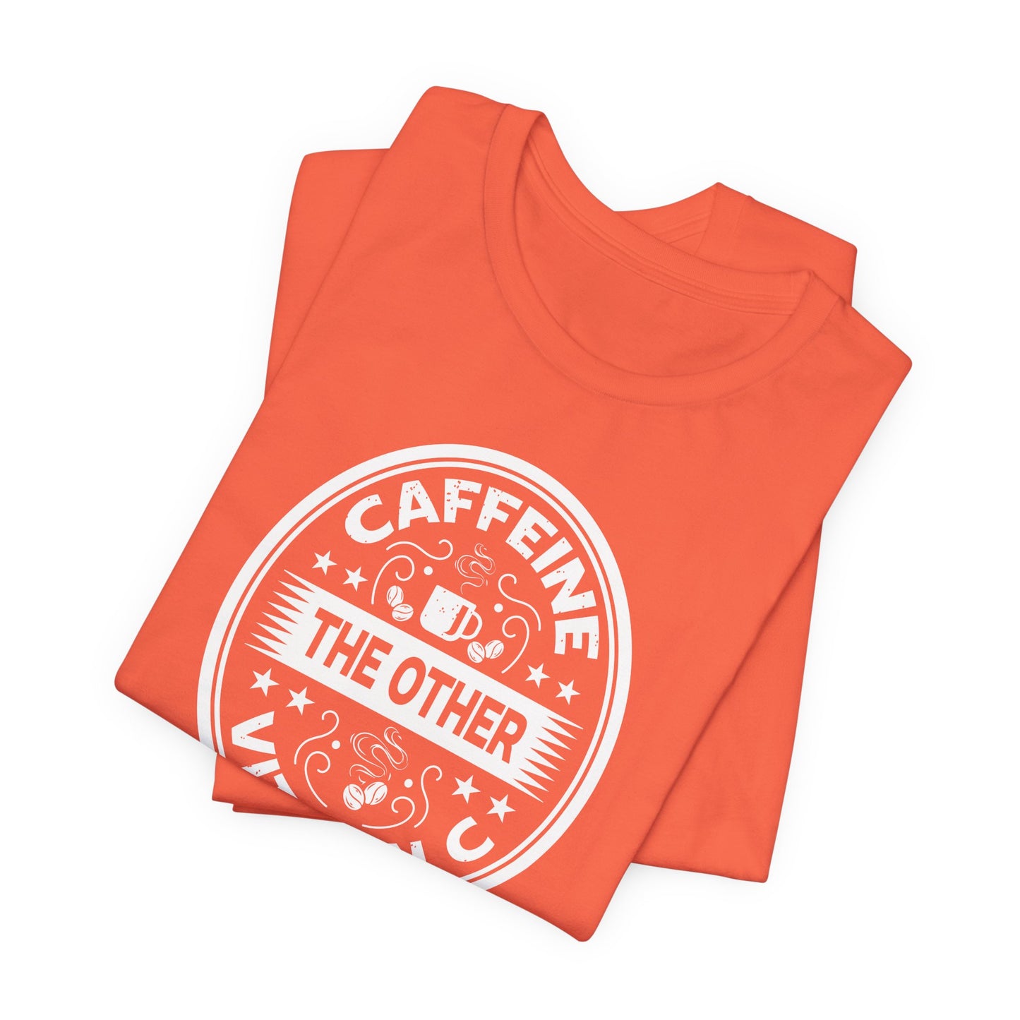Caffeine The Other Vitamin C Unisex Jersey Short Sleeve Tee