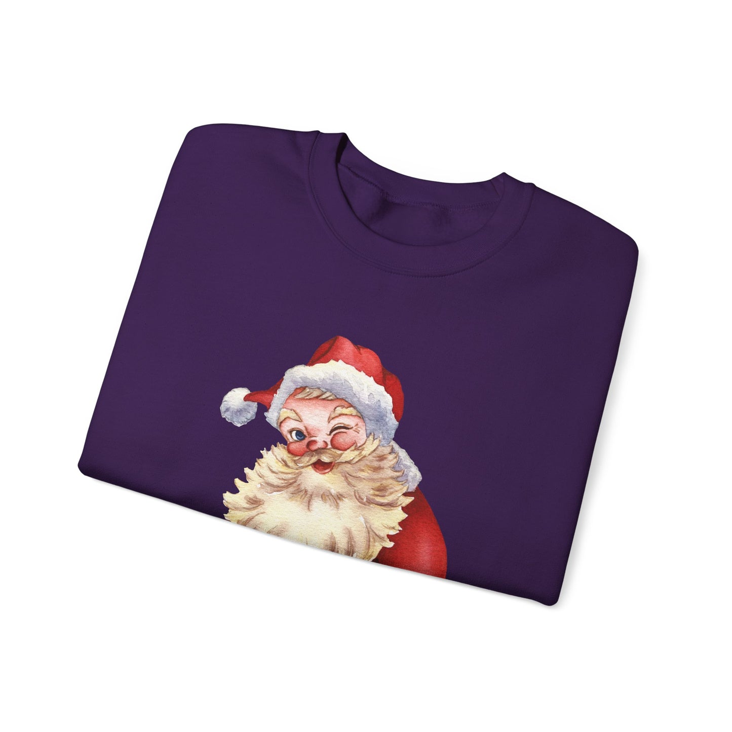 Unisex Heavy Blend Crewneck Sweatshirt Winking Santa π
β¨β€οΈ