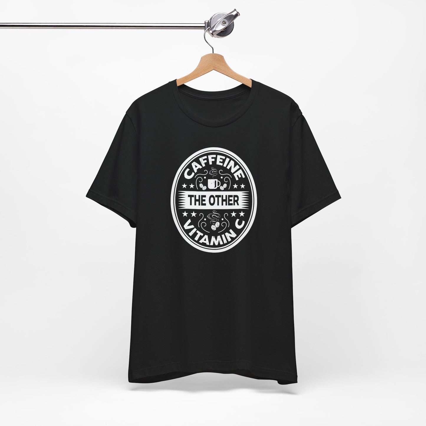 Caffeine The Other Vitamin C Unisex Jersey Short Sleeve Tee