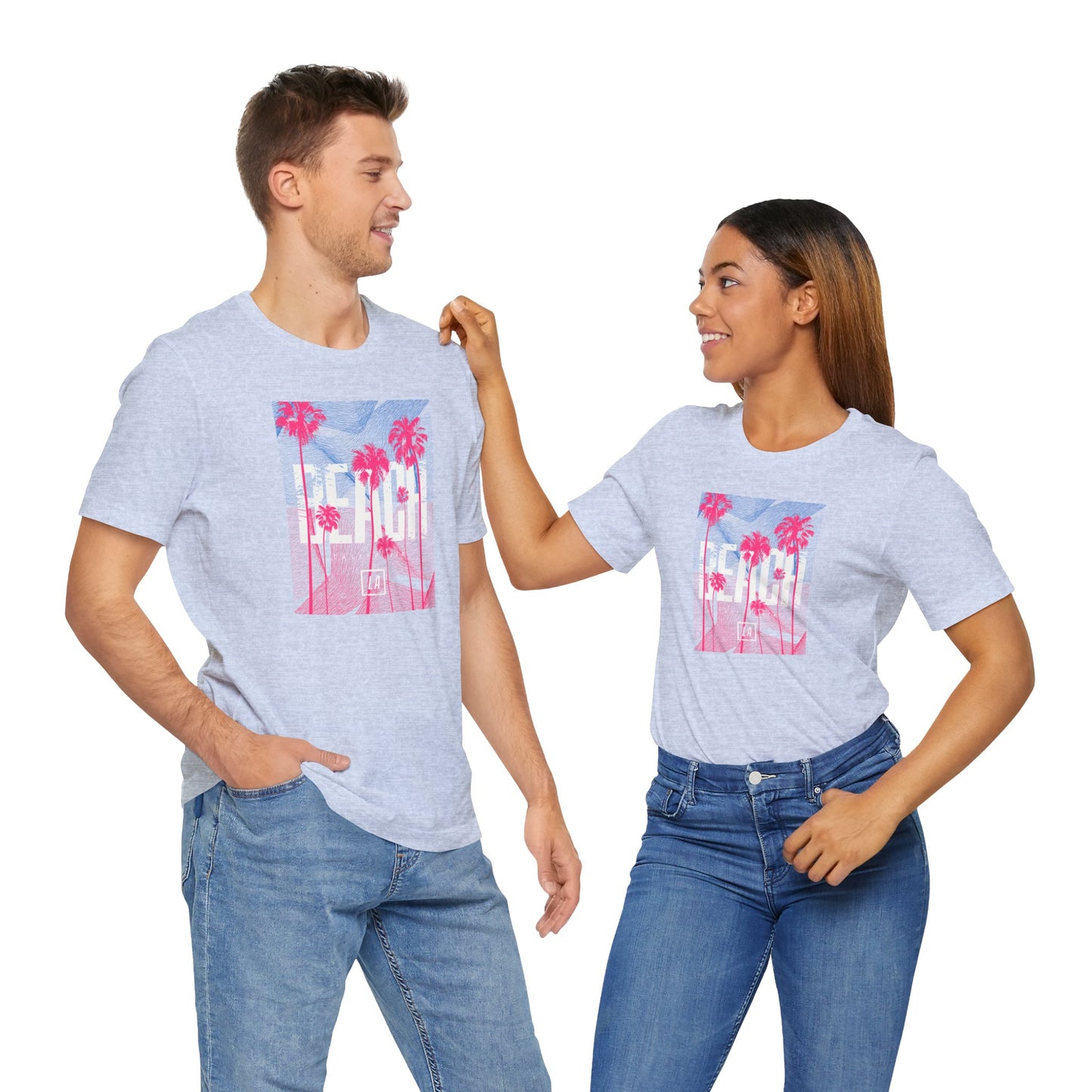 Beach California Unisex Jersey Short Sleeve Tee