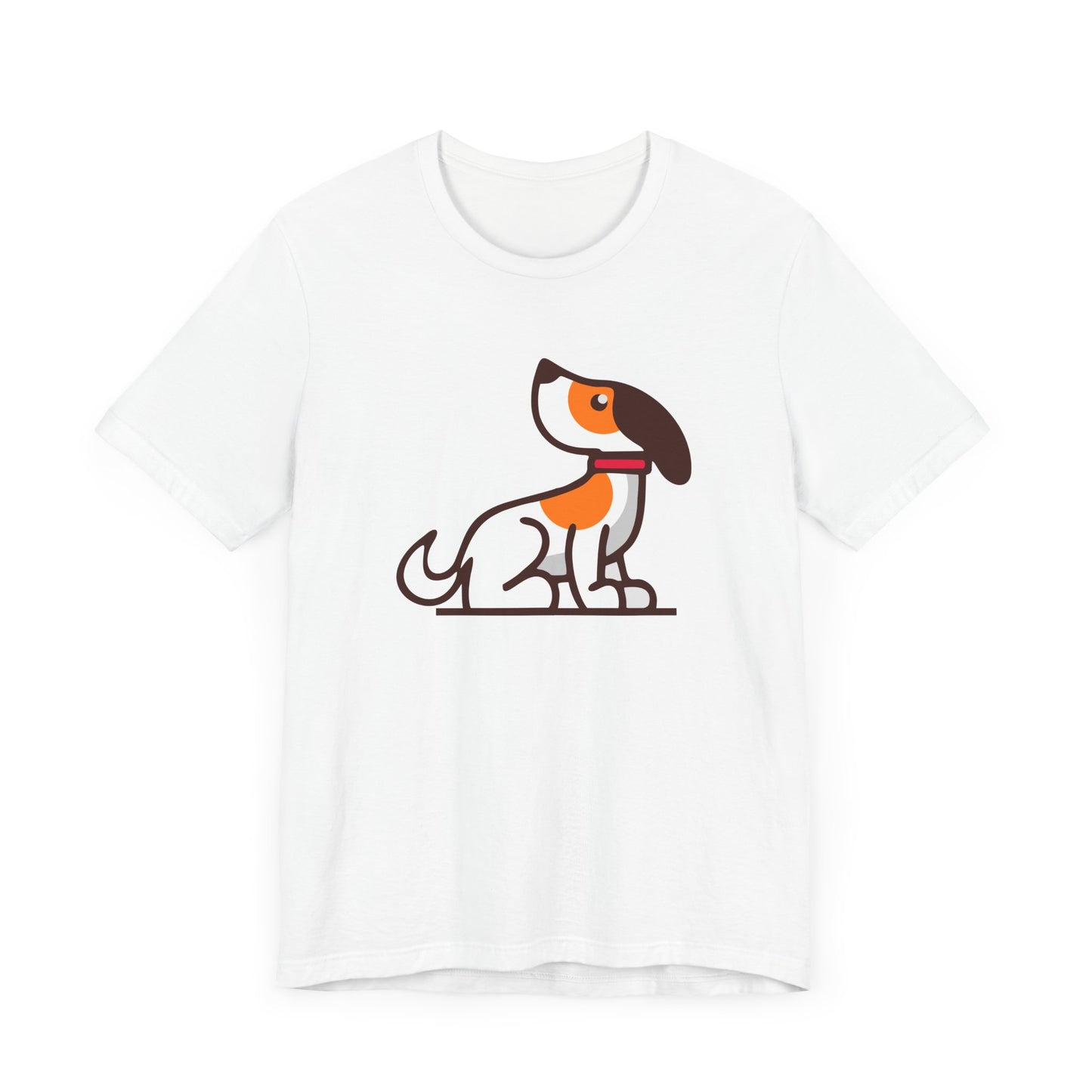 Paw-some Beagle Love Unleash Your Inner Woof with this Adorable Unisex Jersey Short Sleeve Tee