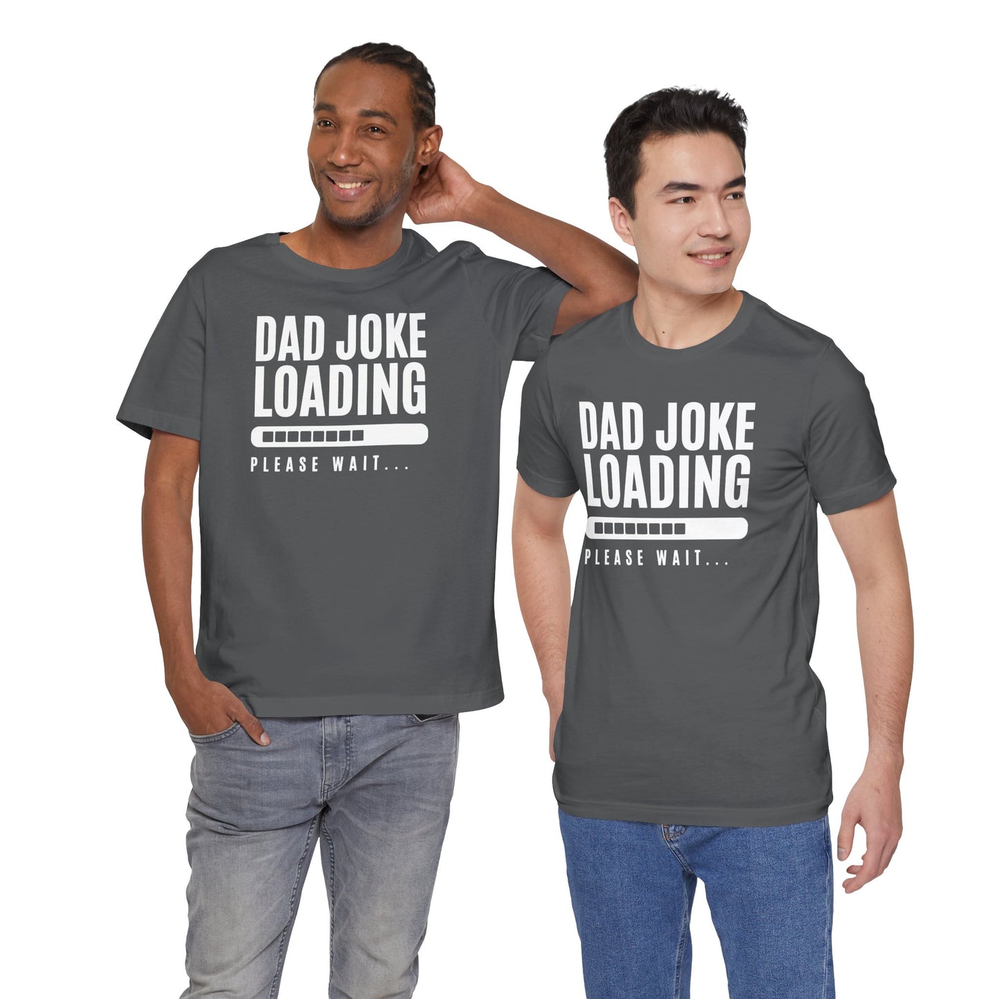 Dad Joke Loading Please Wait Men's Jersey Short Sleeve Tee