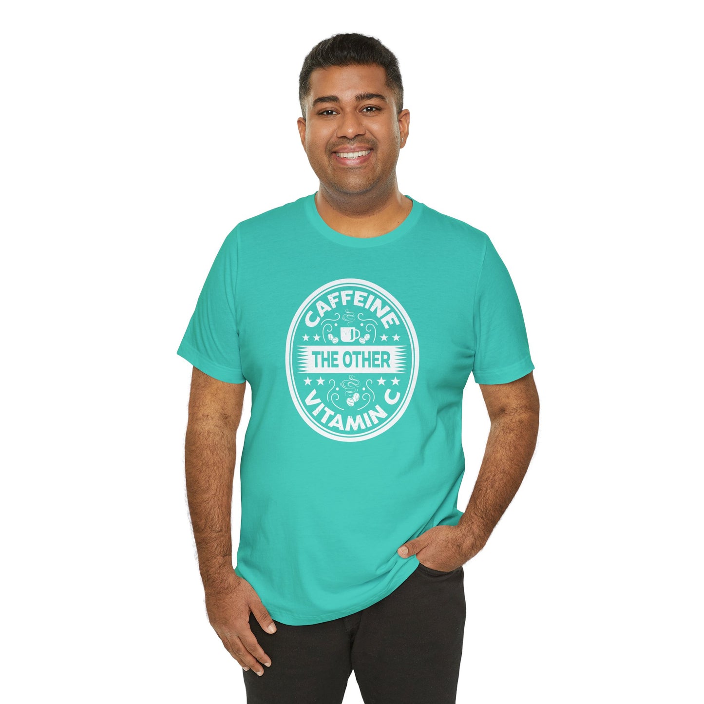 Caffeine The Other Vitamin C Unisex Jersey Short Sleeve Tee