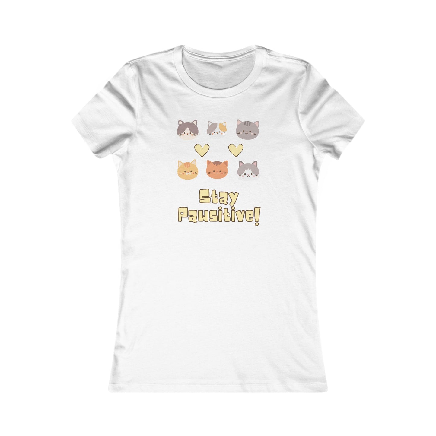 Stay Pawsitive Women's Favorite Tee