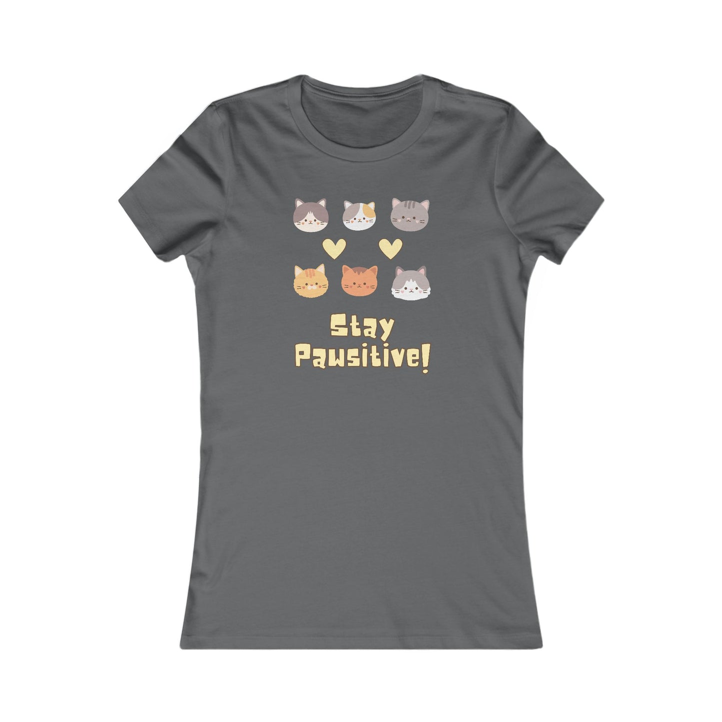 Stay Pawsitive Women's Favorite Tee