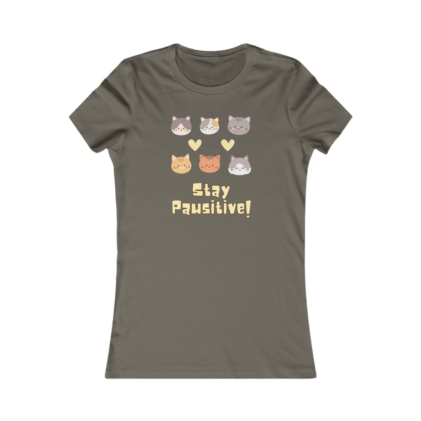 Stay Pawsitive Women's Favorite Tee