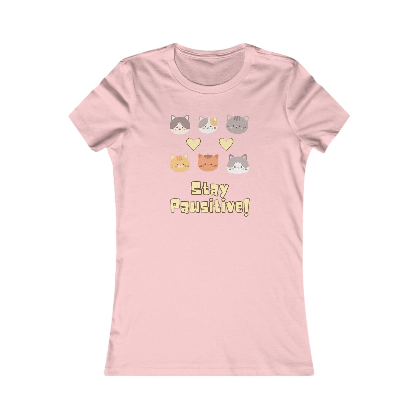 Stay Pawsitive Women's Favorite Tee