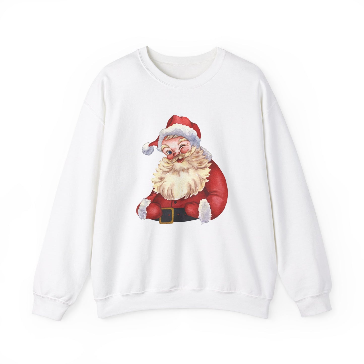 Unisex Heavy Blend Crewneck Sweatshirt Winking Santa π
β¨β€οΈ