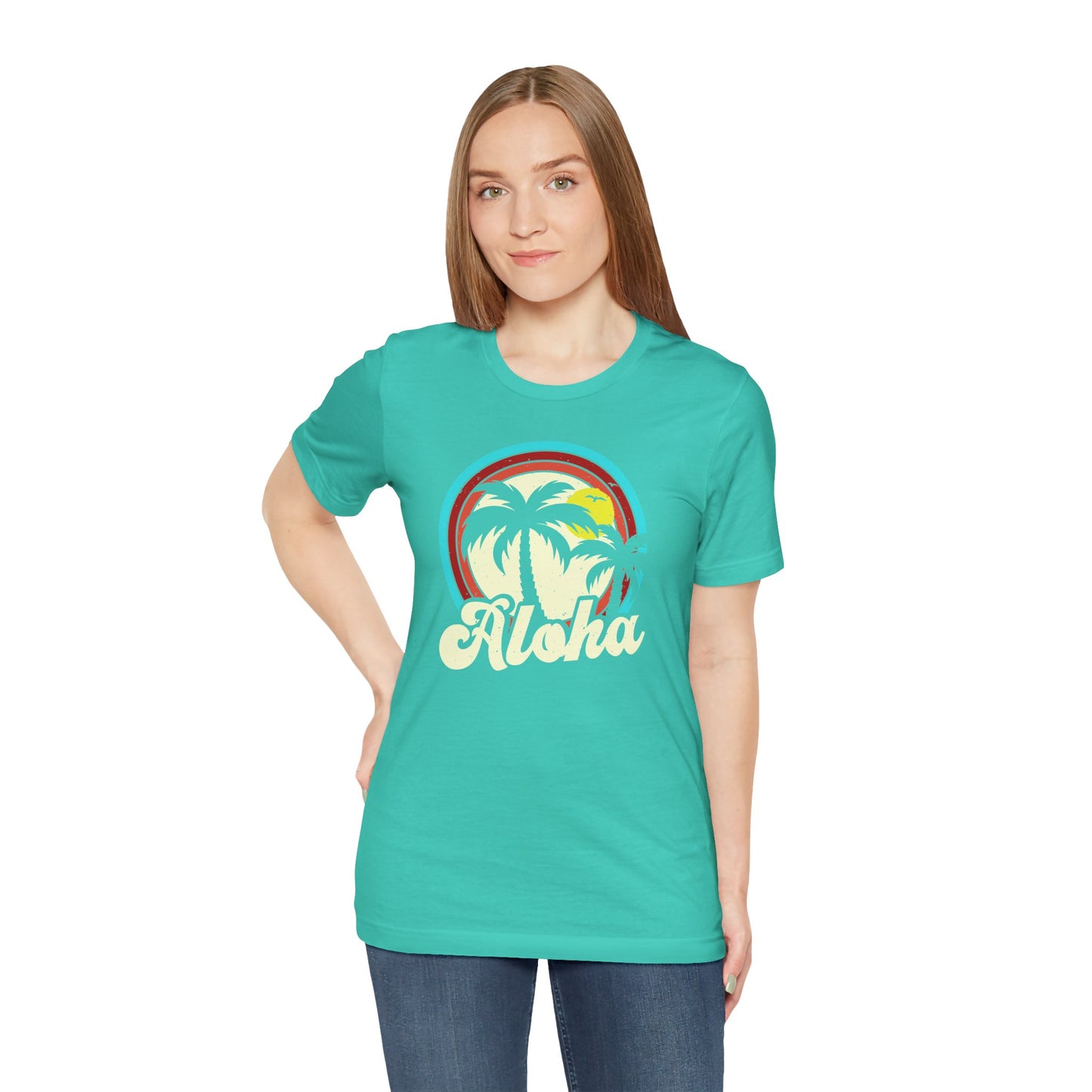 Aloha Unisex Jersey Short Sleeve Tee