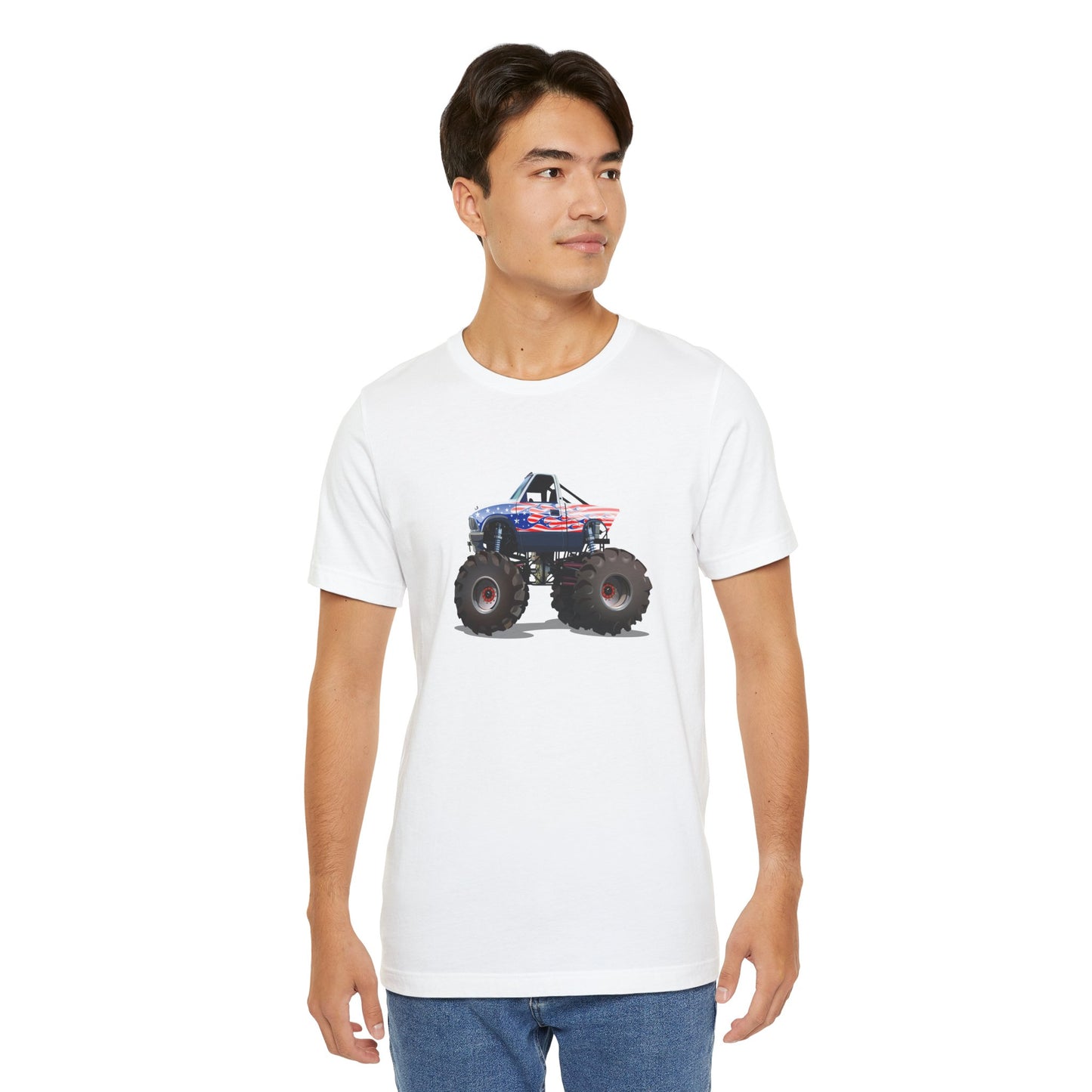 Dodge Ram Monster Truck Jersey Short Sleeve Tee