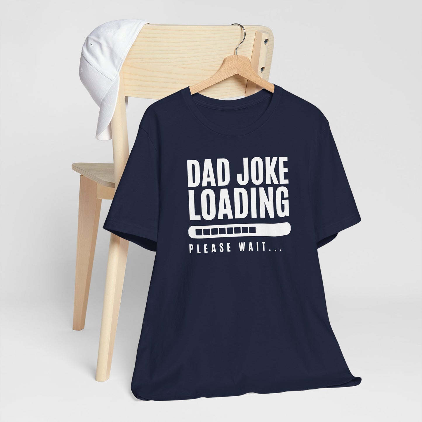 Dad Joke Loading Please Wait Men's Jersey Short Sleeve Tee