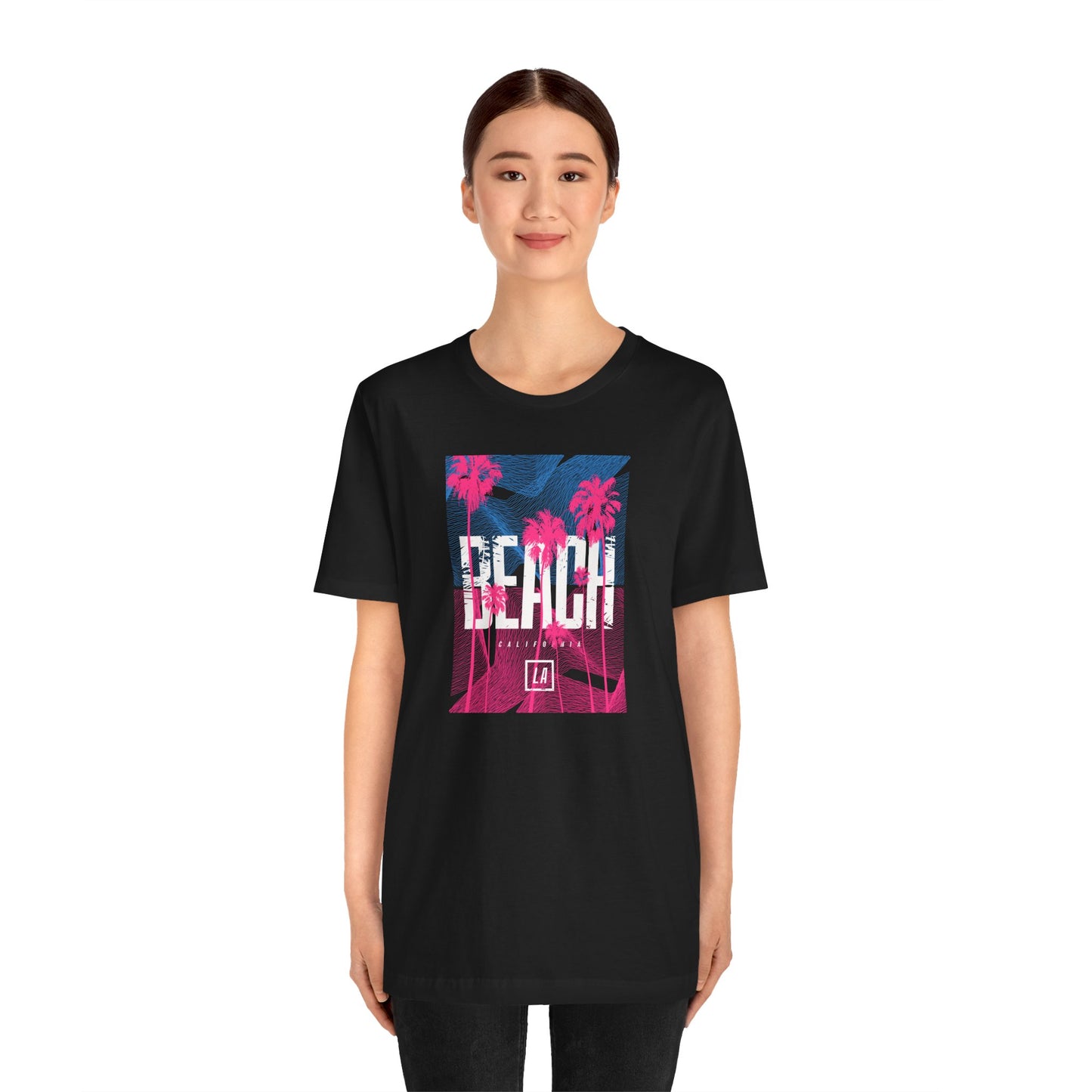 Beach California Unisex Jersey Short Sleeve Tee