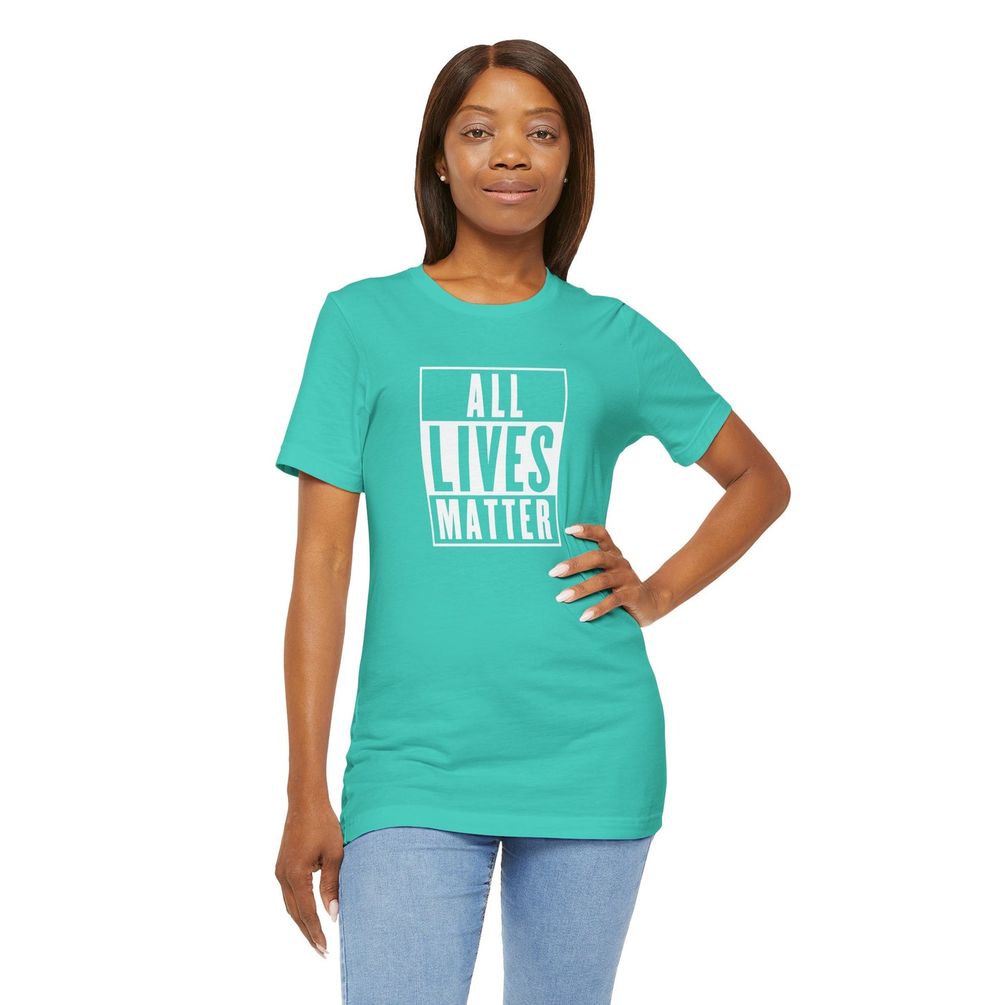 All Lives Matter βπ½π€ Unisex Jersey Short Sleeve Tee
