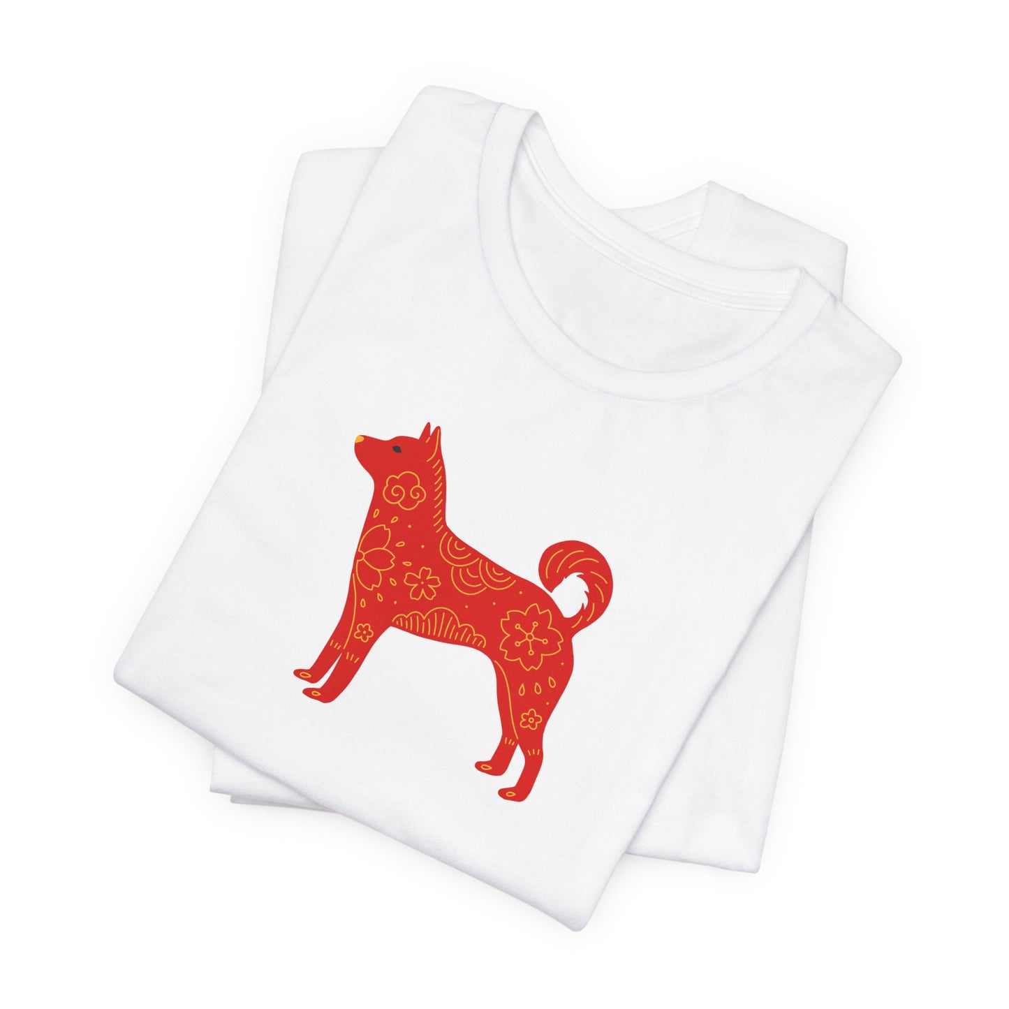 Pawsitively Adorable Year of the Dog Unisex Jersey Short Sleeve Tee