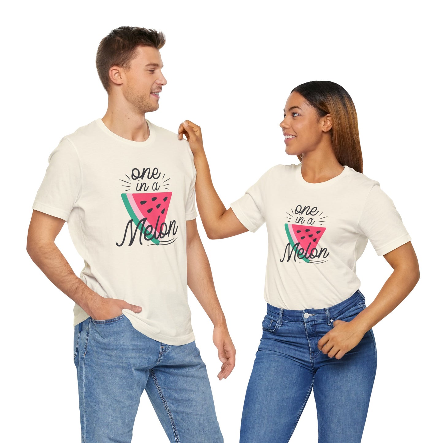 One In A Melon Unisex Jersey Short Sleeve Tee Soft Cotton