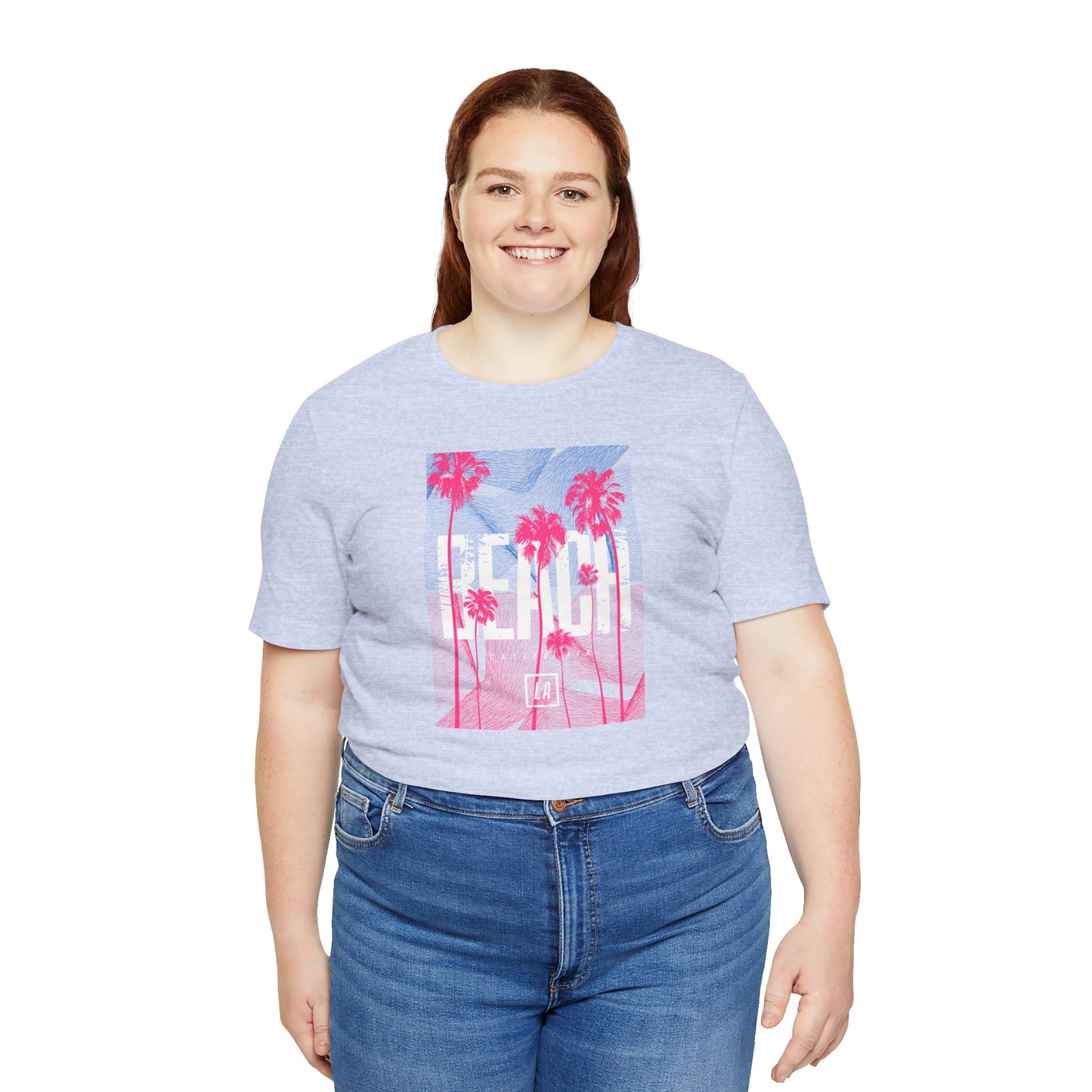 Beach California Unisex Jersey Short Sleeve Tee