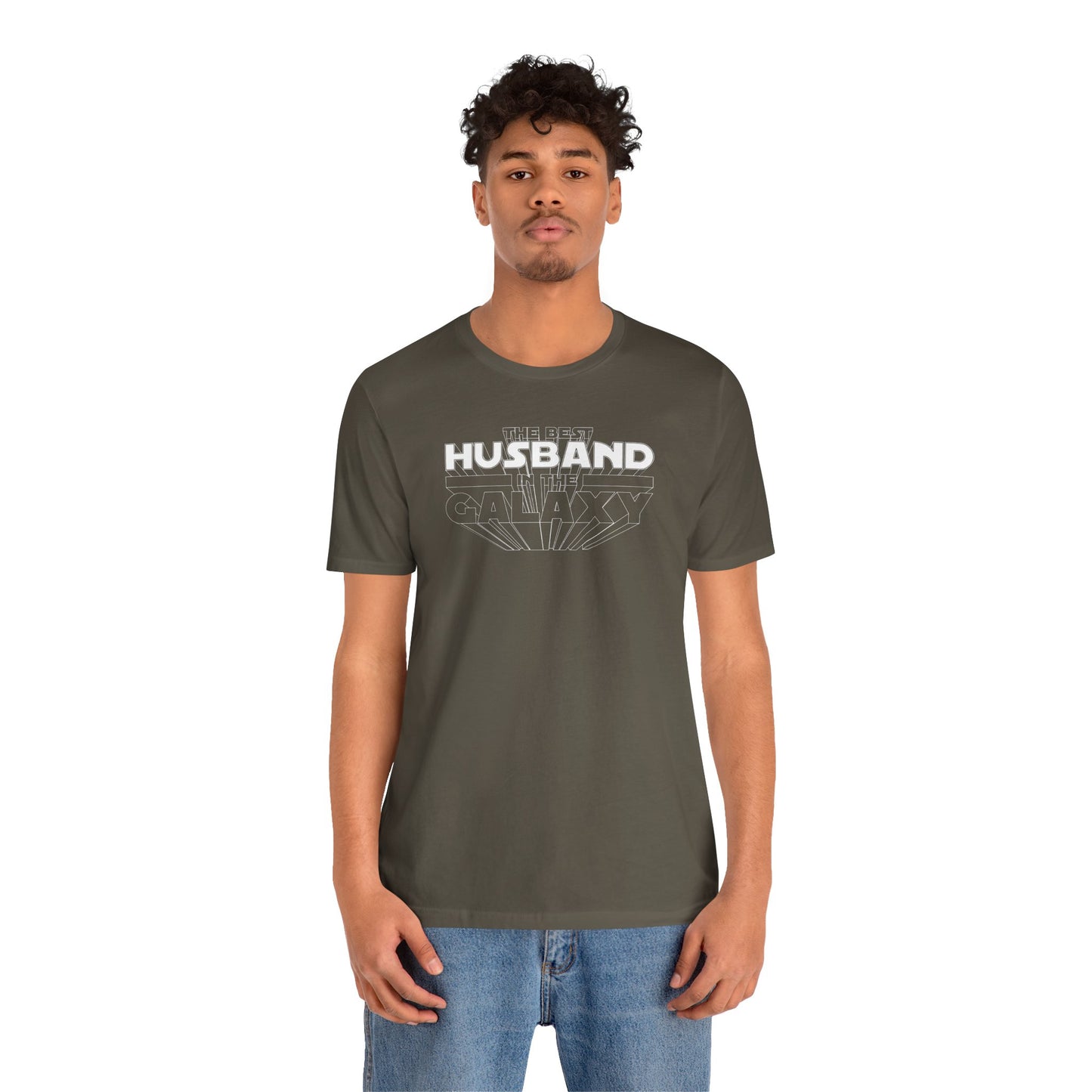 Best Husband In The Galaxy Men's Jersey Short Sleeve Tee