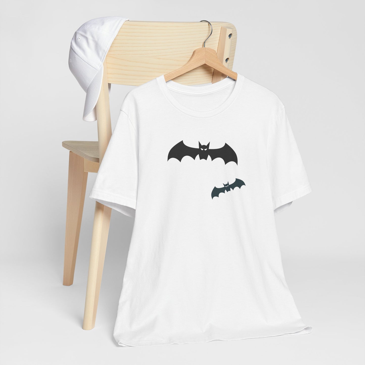 Halloween Bats OR That Caped Crusader Unisex Jersey Short Sleeve Tee