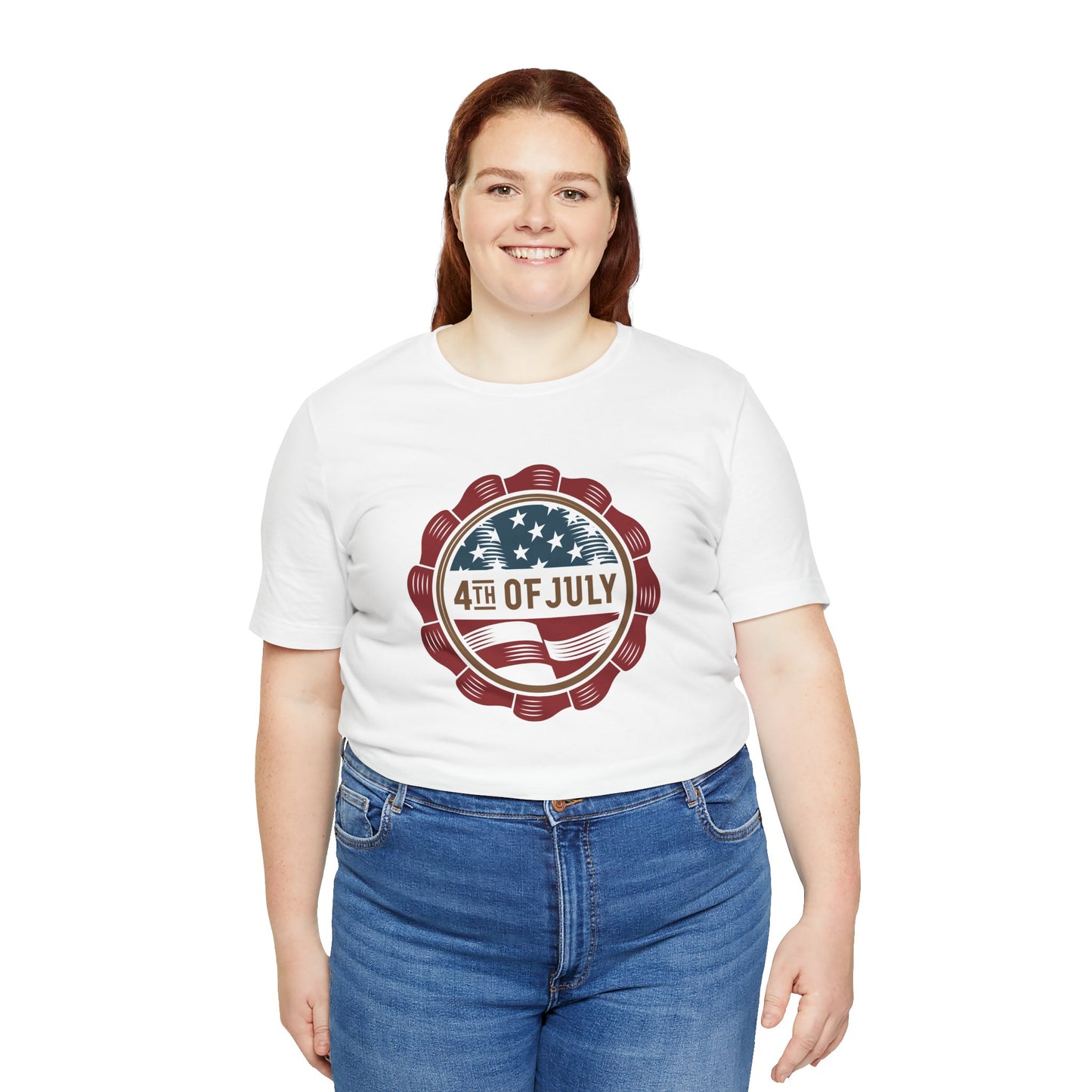 4th of July Unisex Jersey Short Sleeve Tee