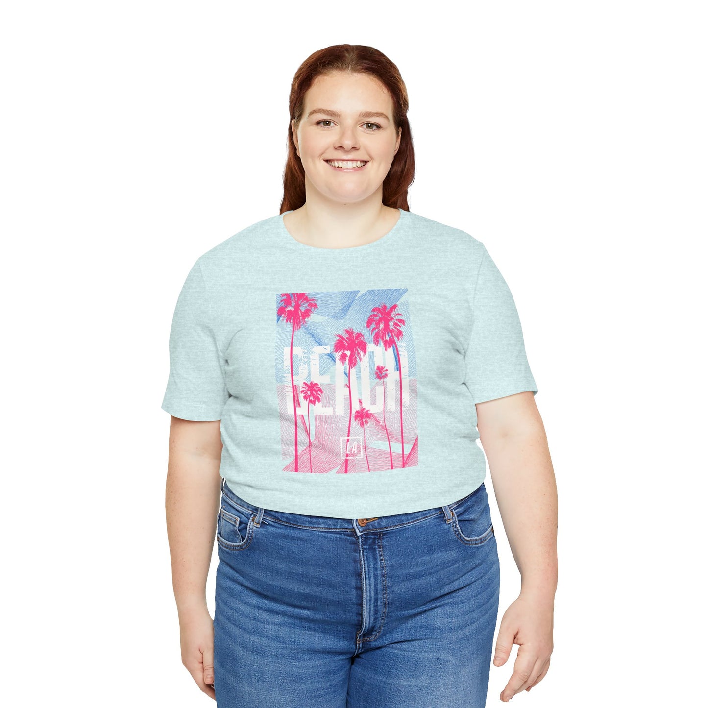Beach California Unisex Jersey Short Sleeve Tee