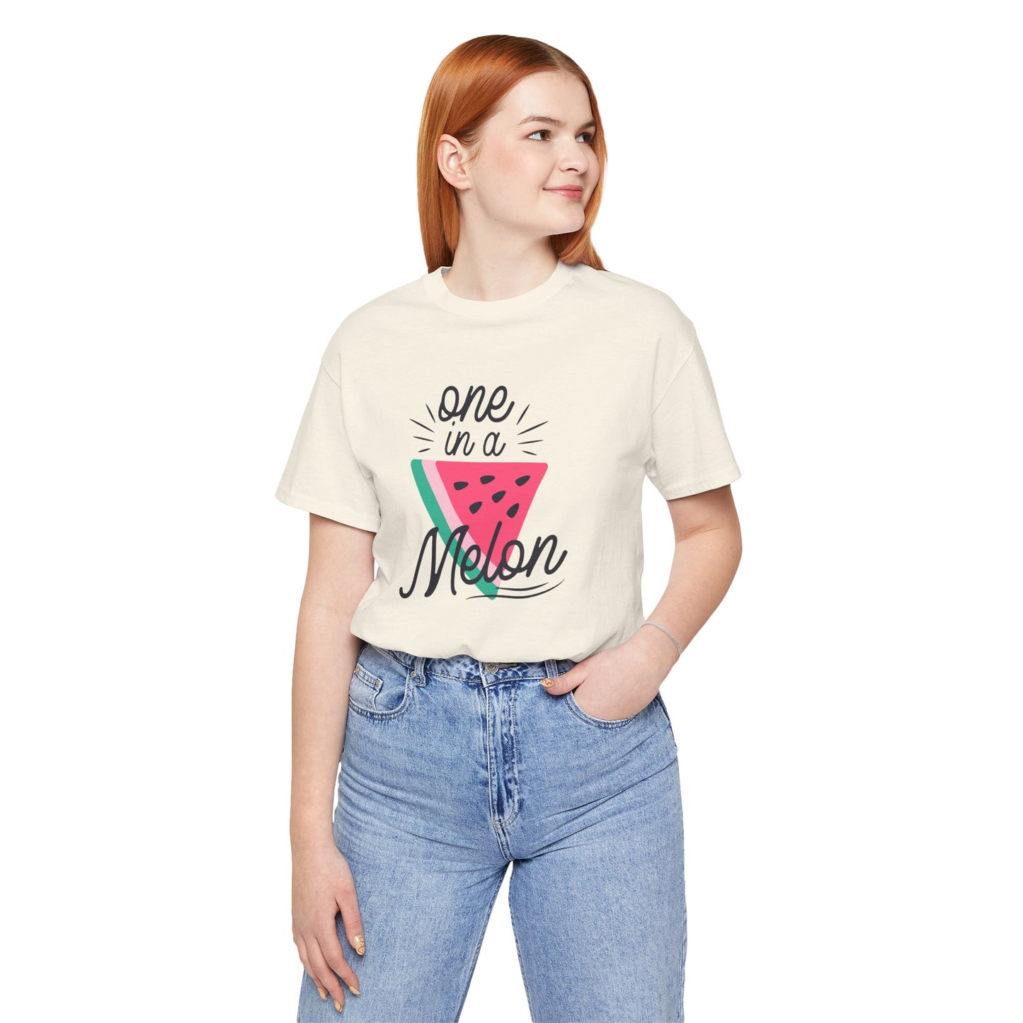 One In A Melon Unisex Jersey Short Sleeve Tee Soft Cotton