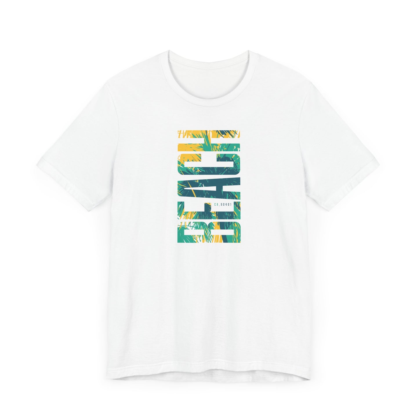 Beach Ca 90401 Unisex Jersey Short Sleeve Tee