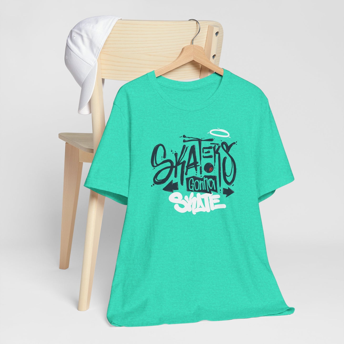 Skaters Gonna Skate Unisex Jersey Short Sleeve Tee