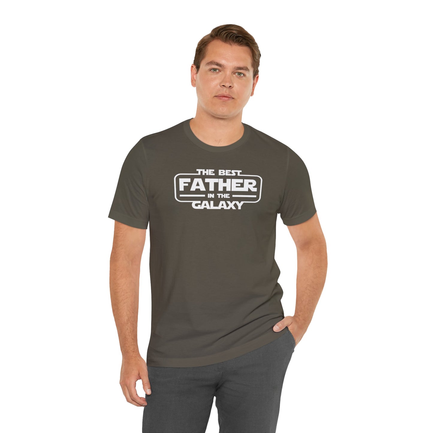 Best Father In The Galaxy Men's Jersey Short Sleeve Tee