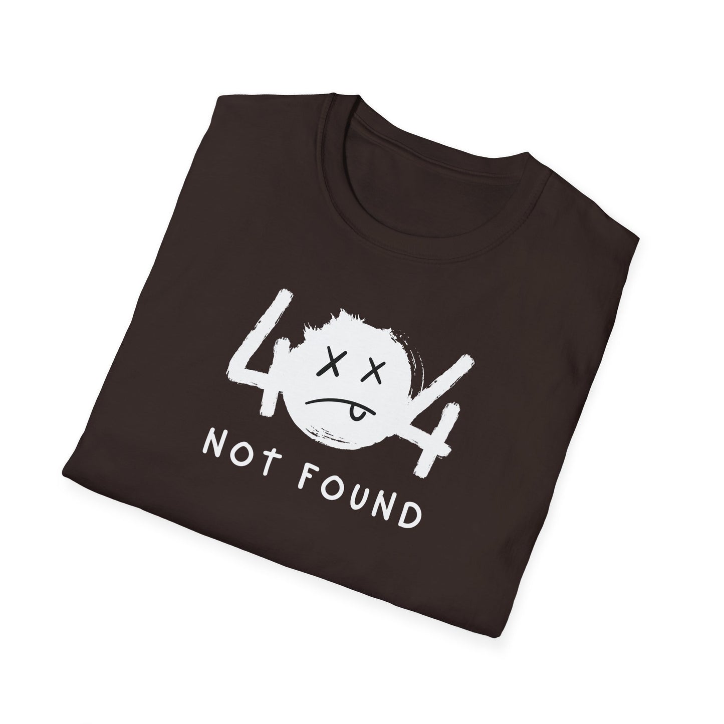 404 Not Found Unisex Softstyle T-Shirt
