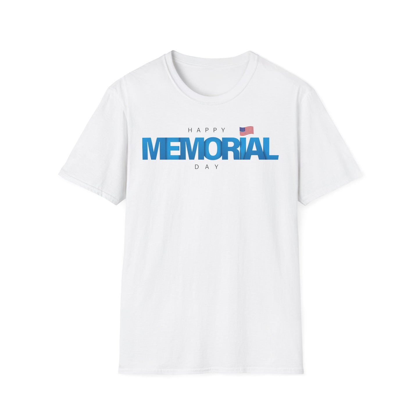 Happy Memorial Day Unisex Softstyle T-Shirt