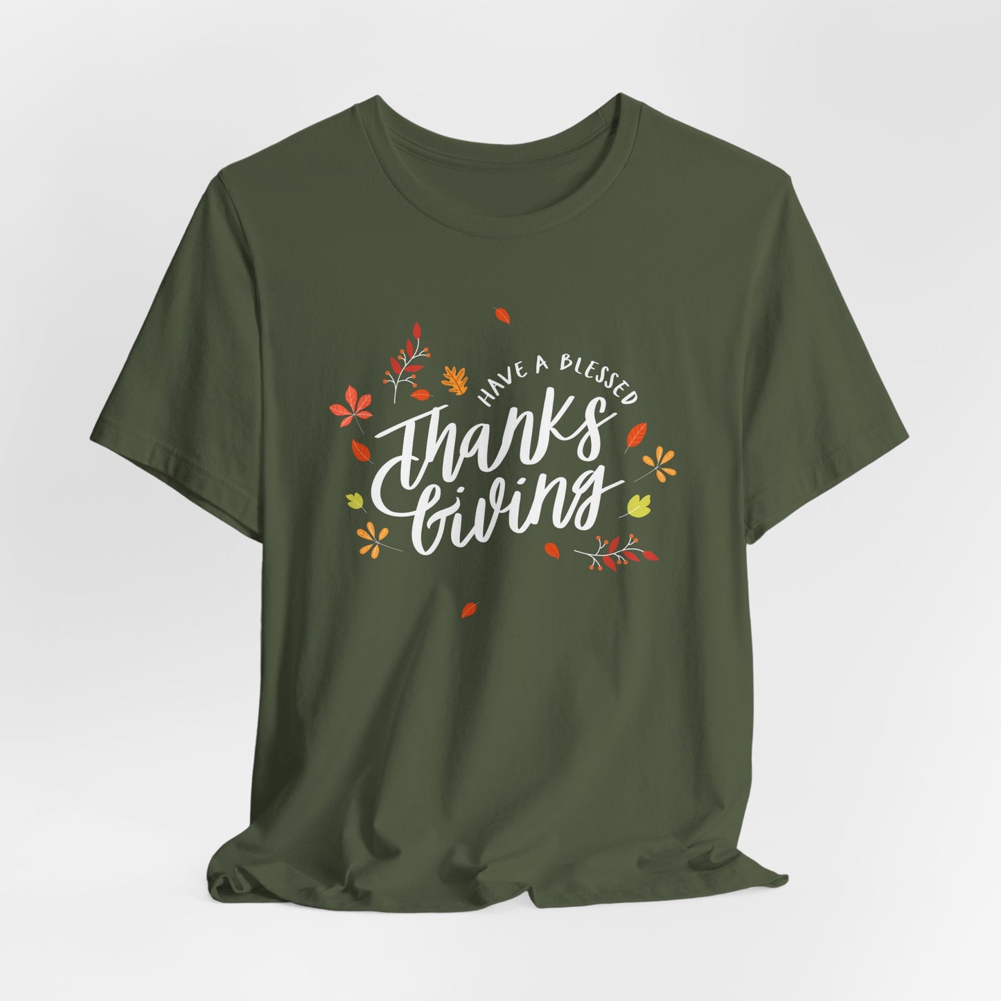 Have A Blessed Thanksgiving Unisex Jersey Short Sleeve Tee