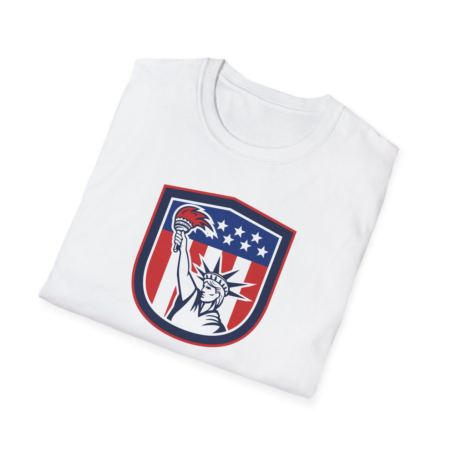 Lady Liberty Unisex Softstyle T-Shirt