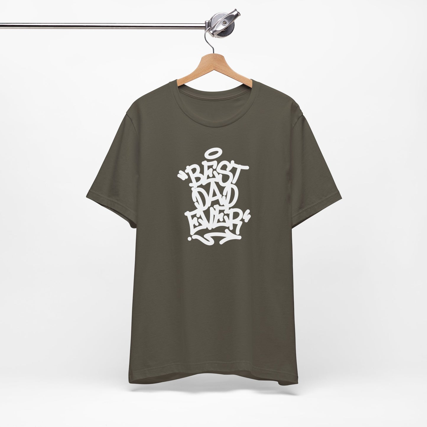 Best Dad Ever Men's Jersey Short Sleeve Tee