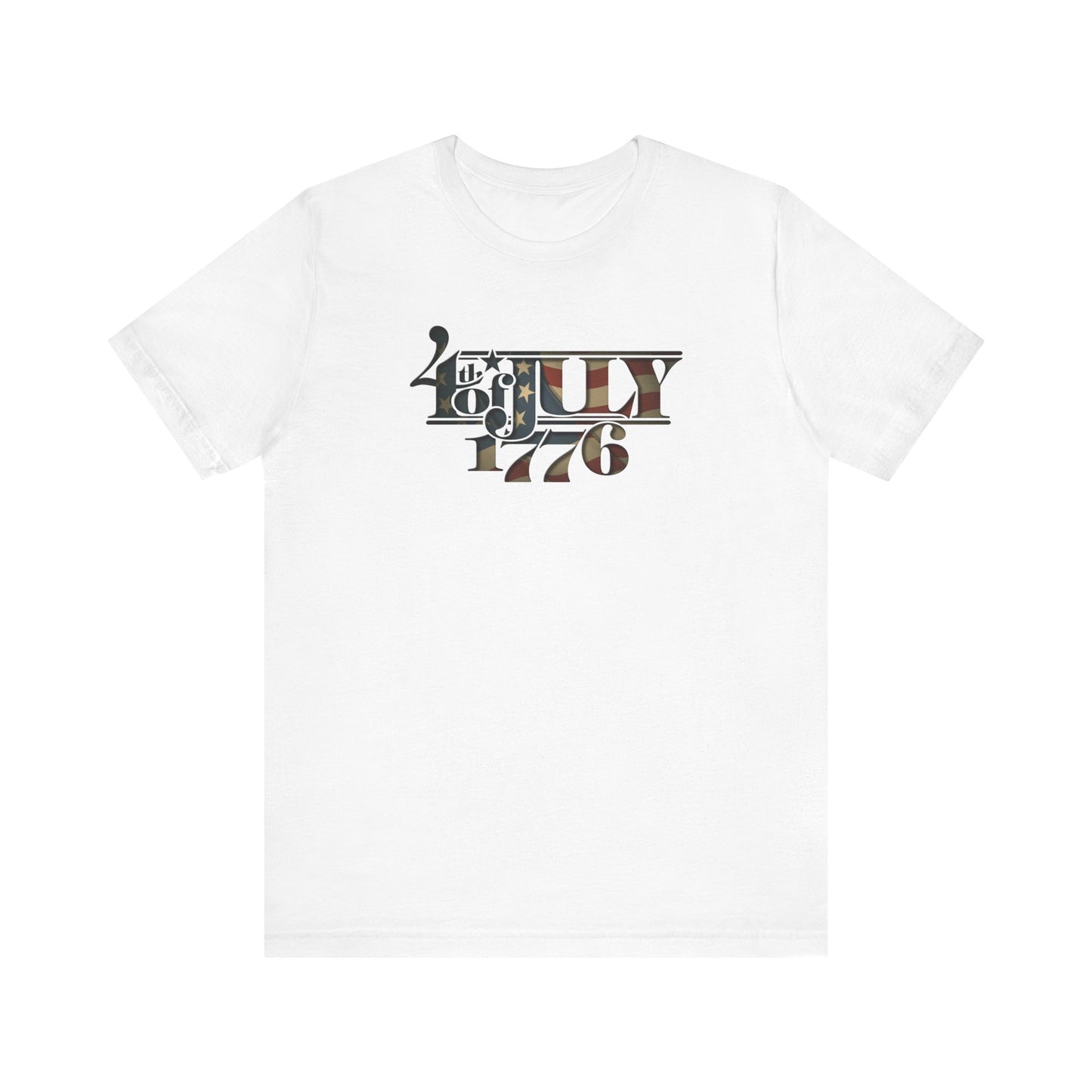 4th of July 1776 Unisex Jersey Short Sleeve Tee