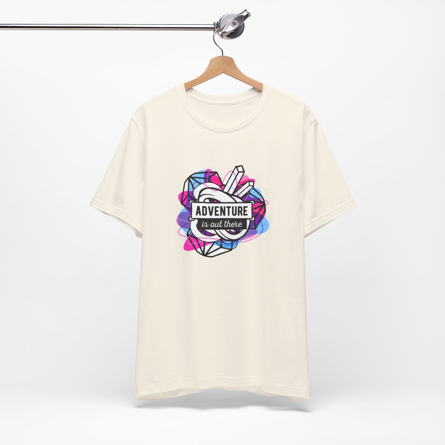 Adventure Is Out There Unisex Jersey Short Sleeve Tee