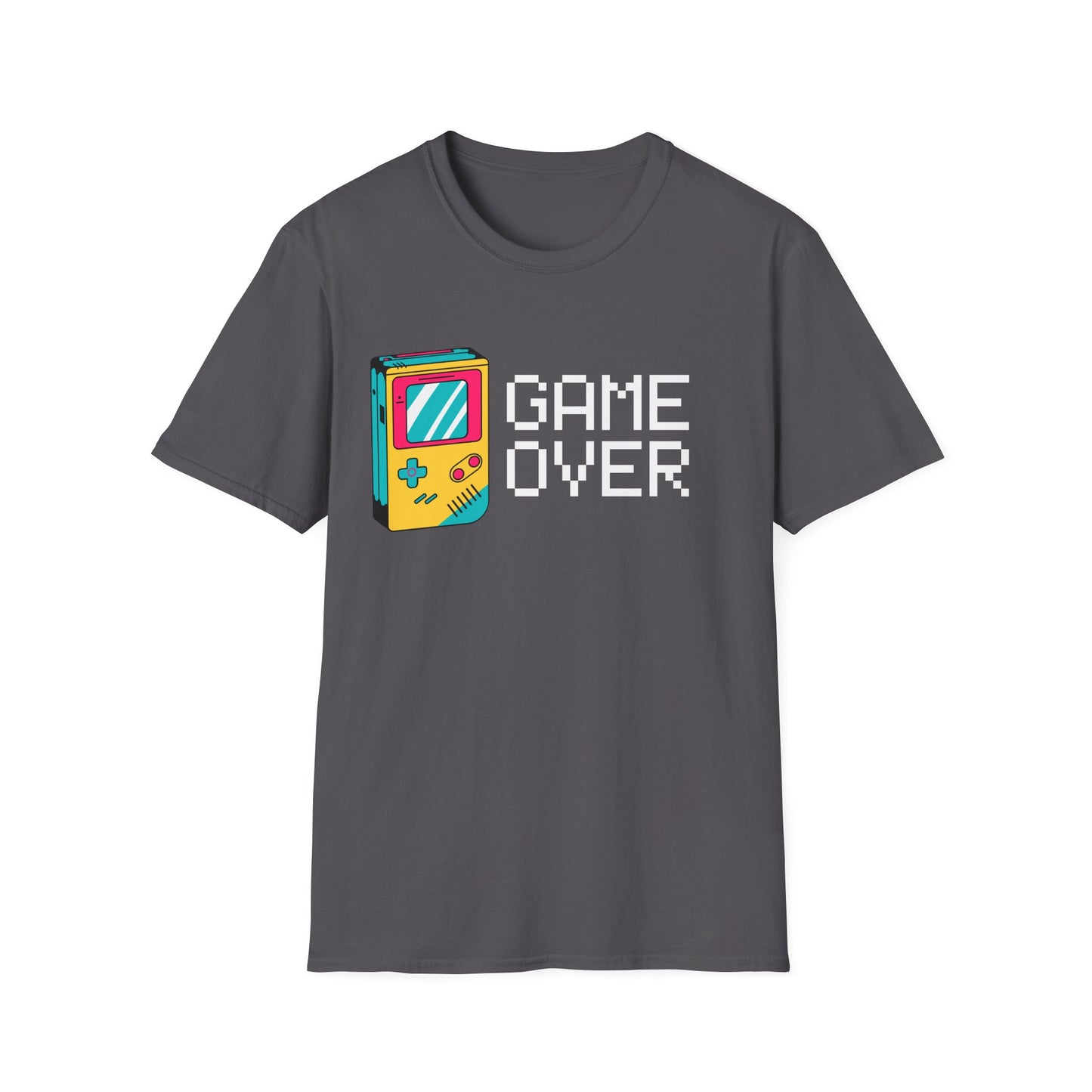 Game Over Gameboy Unisex Softstyle T-Shirt
